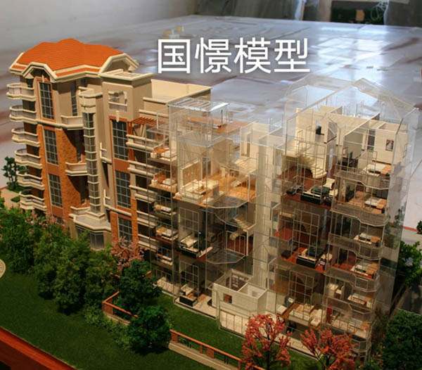 丘北县建筑模型