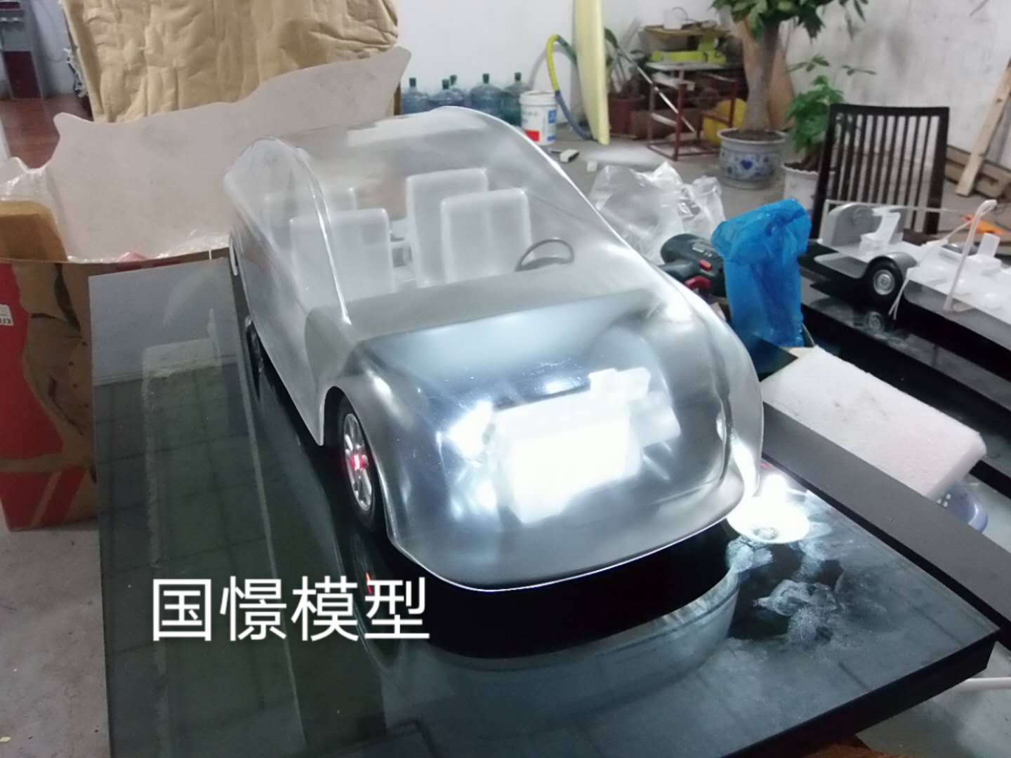丘北县透明车模型